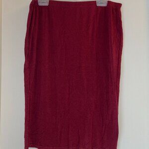 Plus size stretchy skirt